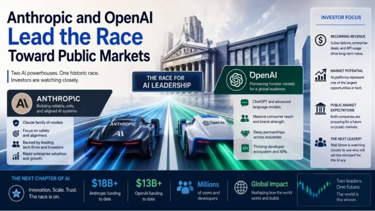 Anthropic and OpenAI Lead the Race Toward Public Markets
