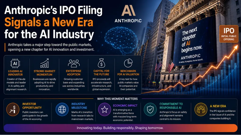 Anthropic's IPO Filing Signals a New Era for the AI Industry