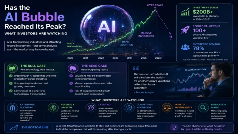 Has the AI Bubble Reached Its Peak? What Investors Are Watching