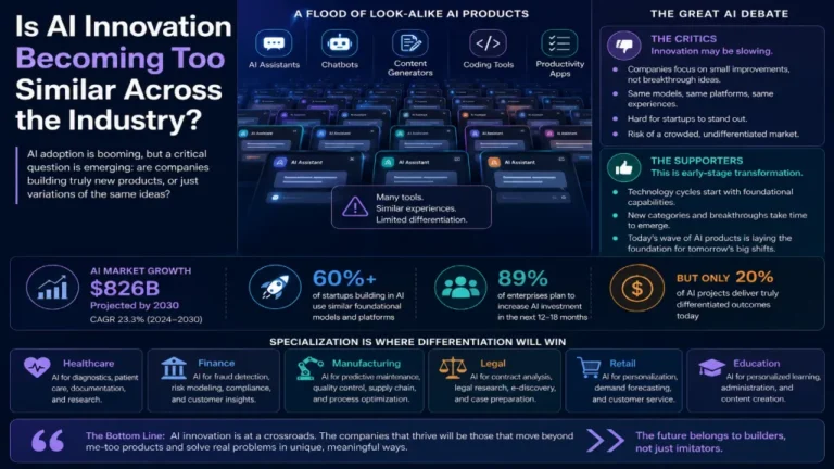 Is AI Innovation Becoming Too Similar Across the Industry?